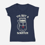 But A Scratch-Womens-V-Neck-Tee-piercek26