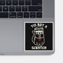 But A Scratch-None-Glossy-Sticker-piercek26