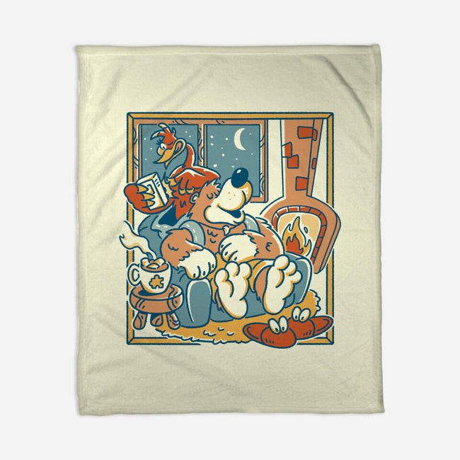 Nighty Night-None-Fleece-Blanket-Henrique Torres
