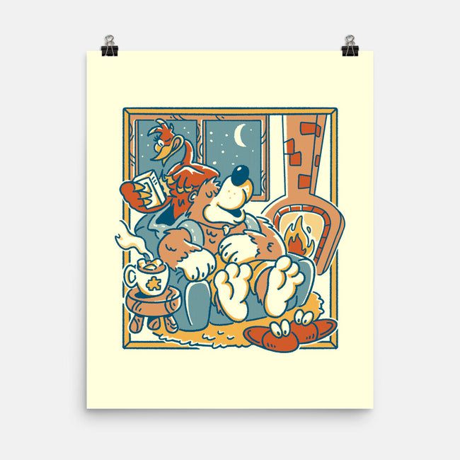 Nighty Night-None-Matte-Poster-Henrique Torres