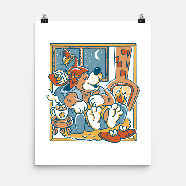 Nighty Night-None-Matte-Poster-Henrique Torres