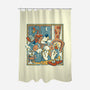 Nighty Night-None-Polyester-Shower Curtain-Henrique Torres