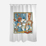Nighty Night-None-Polyester-Shower Curtain-Henrique Torres