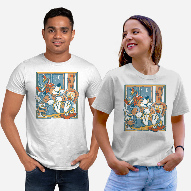 Nighty Night-Unisex-Basic-Tee-Henrique Torres