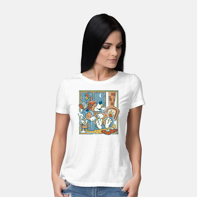 Nighty Night-Womens-Basic-Tee-Henrique Torres