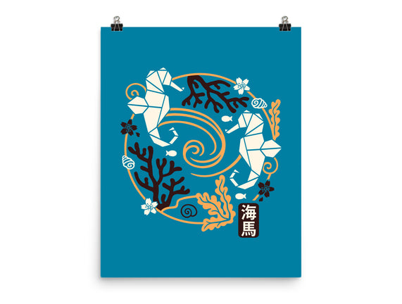 Origami Seahorse