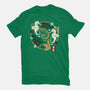 Origami Seahorse-Mens-Premium-Tee-NemiMakeit