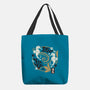 Origami Seahorse-None-Basic Tote-Bag-NemiMakeit