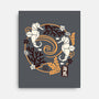 Origami Seahorse-None-Stretched-Canvas-NemiMakeit