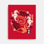 Origami Seahorse-None-Stretched-Canvas-NemiMakeit