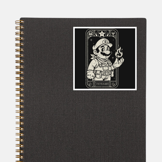 The Plumber Card-None-Glossy-Sticker-Eoli Studio