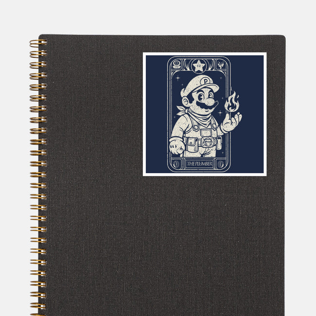 The Plumber Card-None-Glossy-Sticker-Eoli Studio