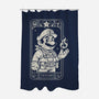 The Plumber Card-None-Polyester-Shower Curtain-Eoli Studio