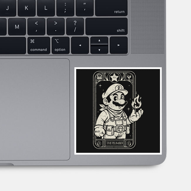 The Plumber Card-None-Glossy-Sticker-Eoli Studio
