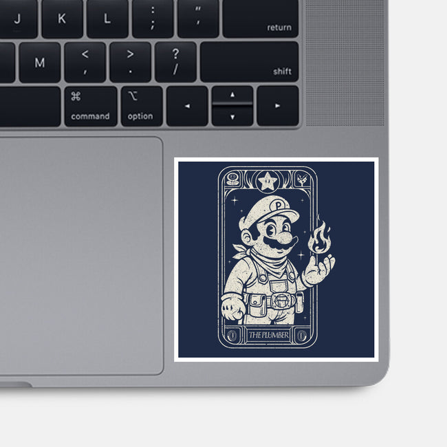 The Plumber Card-None-Glossy-Sticker-Eoli Studio