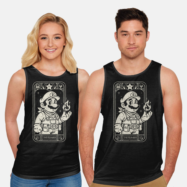 The Plumber Card-Unisex-Basic-Tank-Eoli Studio