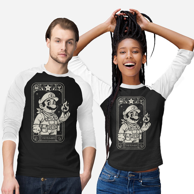 The Plumber Card-Unisex-Baseball-Tee-Eoli Studio
