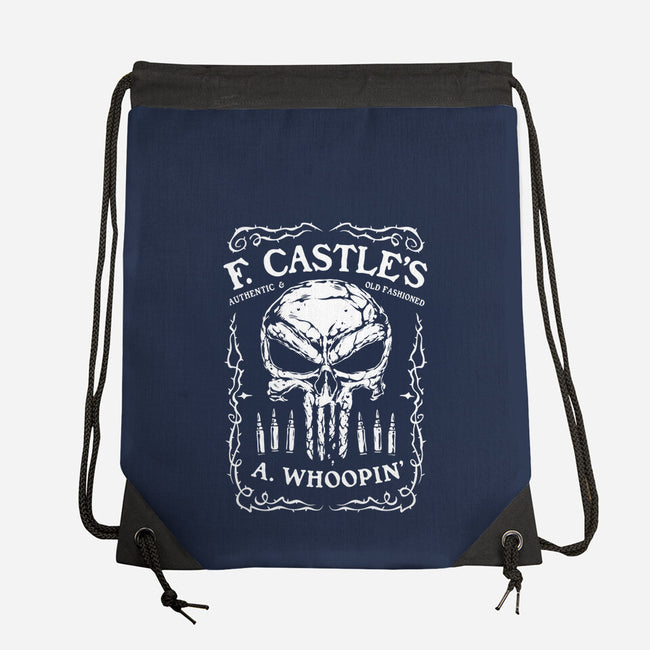 Old Fashioned Whoopin-None-Drawstring-Bag-glitchygorilla