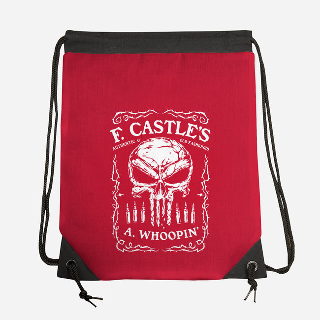 Old Fashioned Whoopin-None-Drawstring-Bag-glitchygorilla