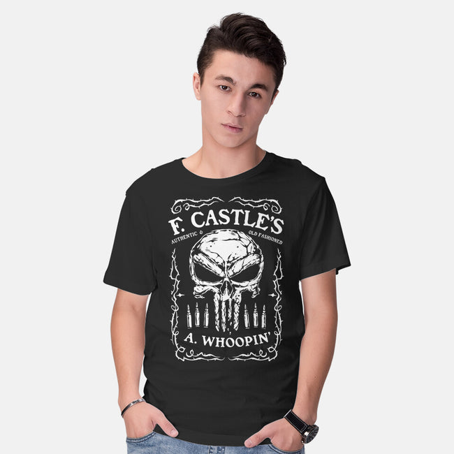 Old Fashioned Whoopin-Mens-Basic-Tee-glitchygorilla