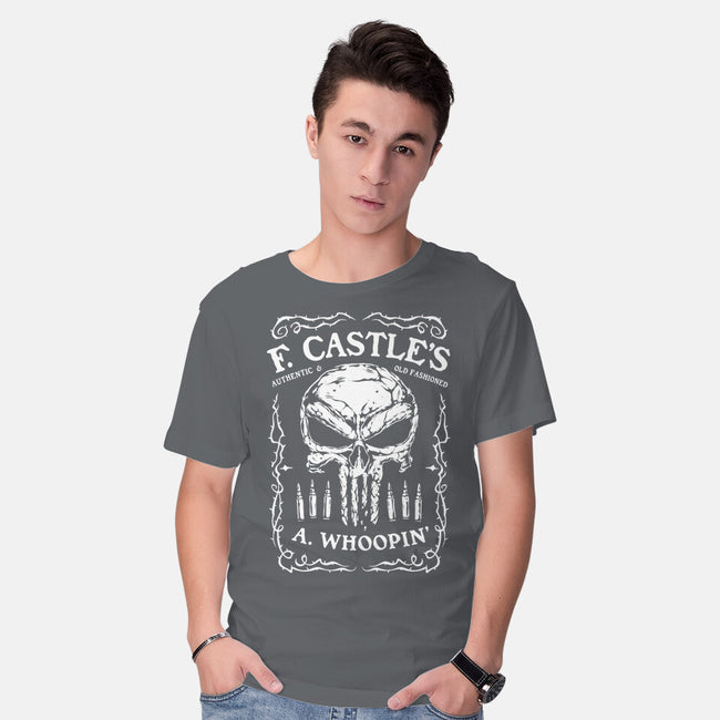 Old Fashioned Whoopin-Mens-Basic-Tee-glitchygorilla