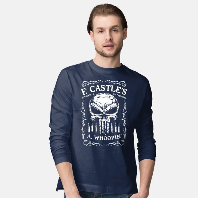 Old Fashioned Whoopin-Mens-Long Sleeved-Tee-glitchygorilla