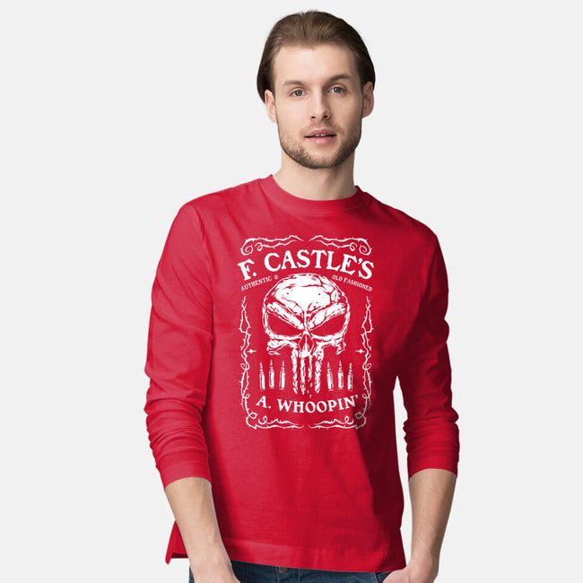 Old Fashioned Whoopin-Mens-Long Sleeved-Tee-glitchygorilla