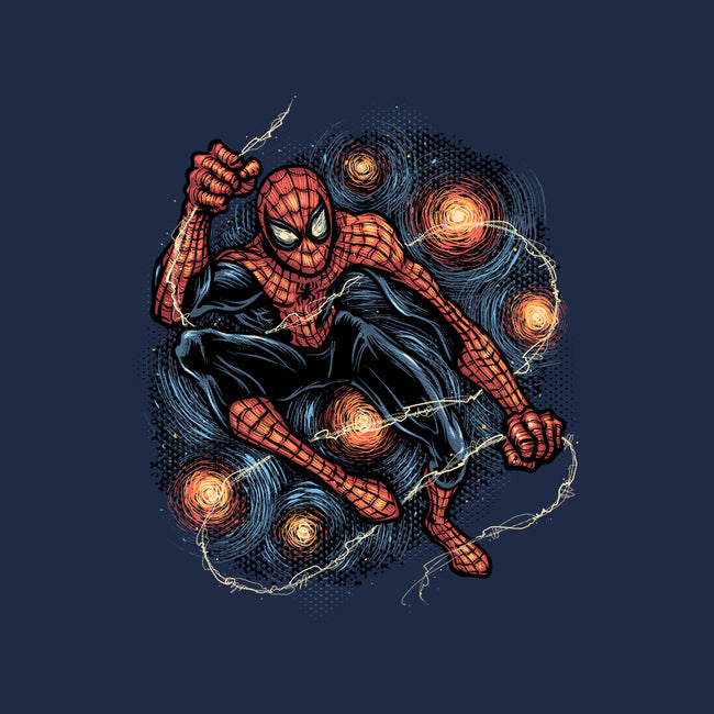 Starry Night Swing-None-Basic Tote-Bag-glitchygorilla