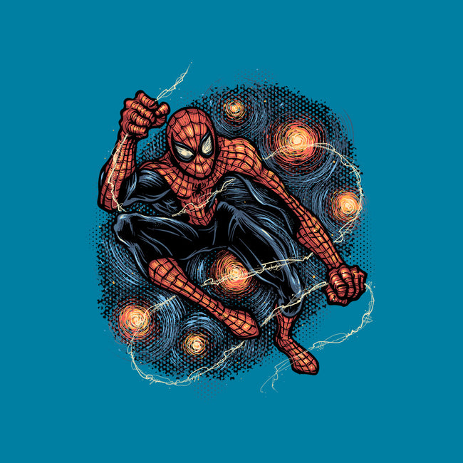 Starry Night Swing-None-Matte-Poster-glitchygorilla