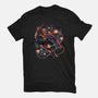 Starry Night Swing-Mens-Basic-Tee-glitchygorilla