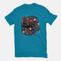 Starry Night Swing-Mens-Basic-Tee-glitchygorilla