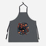 Starry Night Swing-Unisex-Kitchen-Apron-glitchygorilla