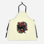 Starry Night Swing-Unisex-Kitchen-Apron-glitchygorilla