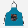 Starry Night Swing-Unisex-Kitchen-Apron-glitchygorilla