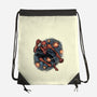 Starry Night Swing-None-Drawstring-Bag-glitchygorilla