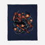 Starry Night Swing-None-Fleece-Blanket-glitchygorilla