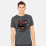 Starry Night Swing-Mens-Heavyweight-Tee-glitchygorilla