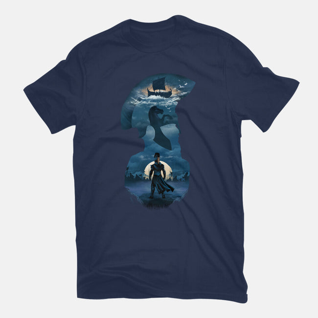 The Legendary Greek King-Unisex-Basic-Tee-dandingeroz