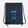 The Legendary Greek King-None-Drawstring-Bag-dandingeroz