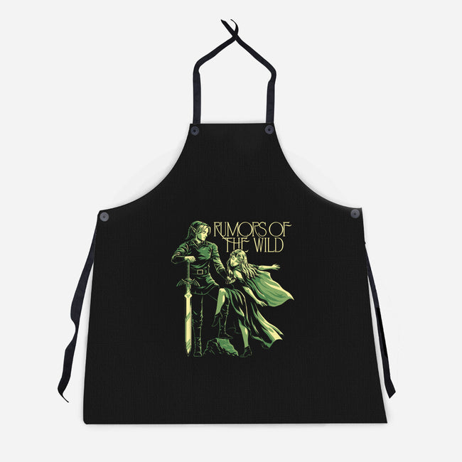 Elf Game Music Album-Unisex-Kitchen-Apron-Studio Mootant