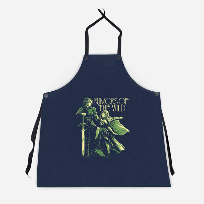 Elf Game Music Album-Unisex-Kitchen-Apron-Studio Mootant