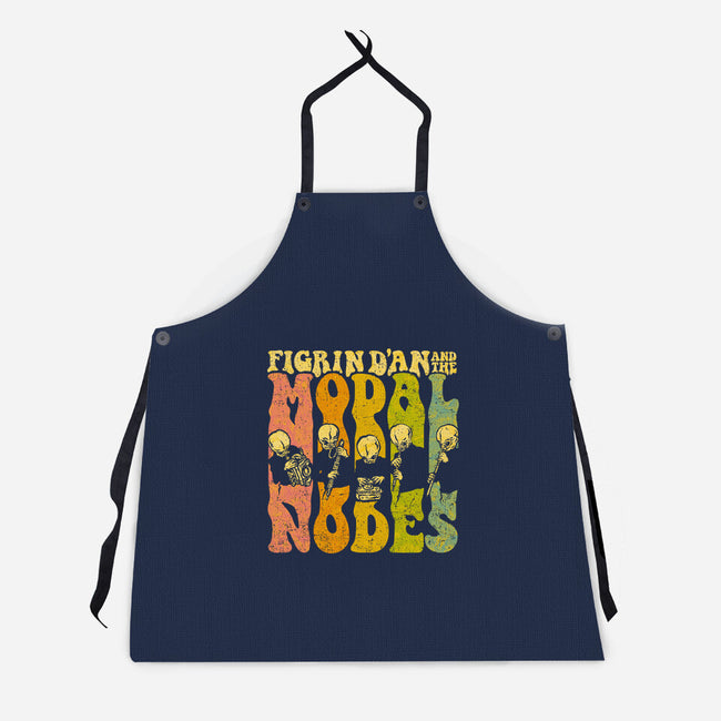 The Modal Nodes-Unisex-Kitchen-Apron-kg07
