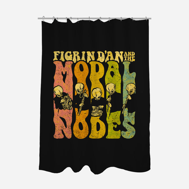 The Modal Nodes-None-Polyester-Shower Curtain-kg07