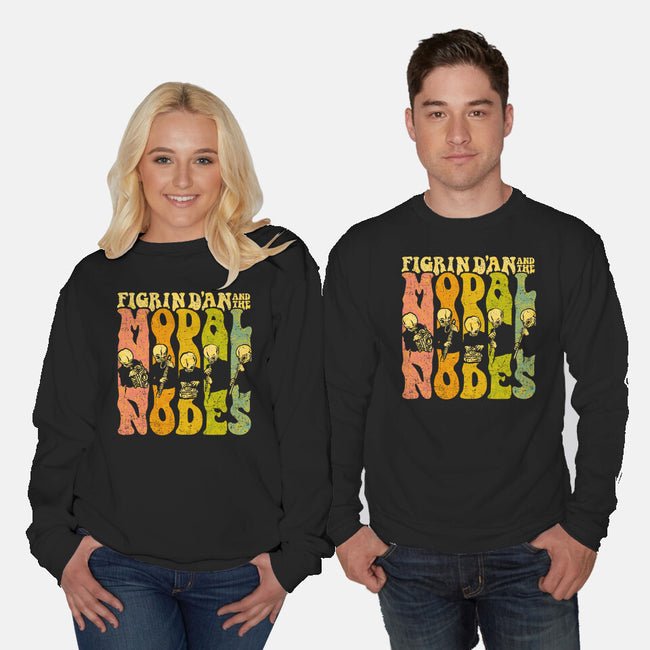 The Modal Nodes-Unisex-Crew Neck-Sweatshirt-kg07