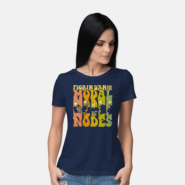 The Modal Nodes-Womens-Basic-Tee-kg07