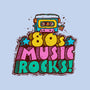 80s Music Rocks-Womens-Fitted-Tee-kg07