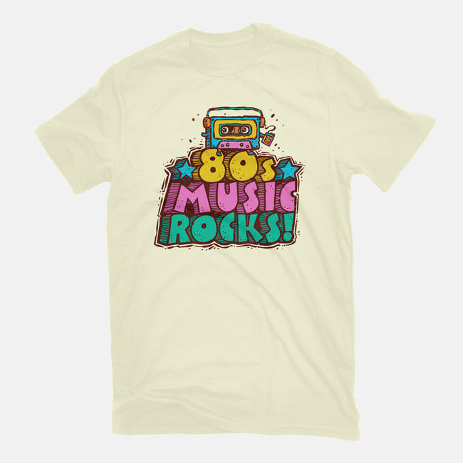 80s Music Rocks-Mens-Premium-Tee-kg07