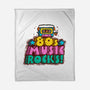 80s Music Rocks-None-Fleece-Blanket-kg07