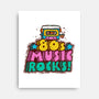80s Music Rocks-None-Stretched-Canvas-kg07