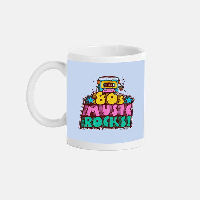 80s Music Rocks-None-Mug-Drinkware-kg07